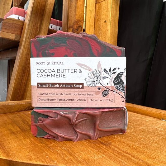 Cocoa Butter & Cashmere Artisan Bar