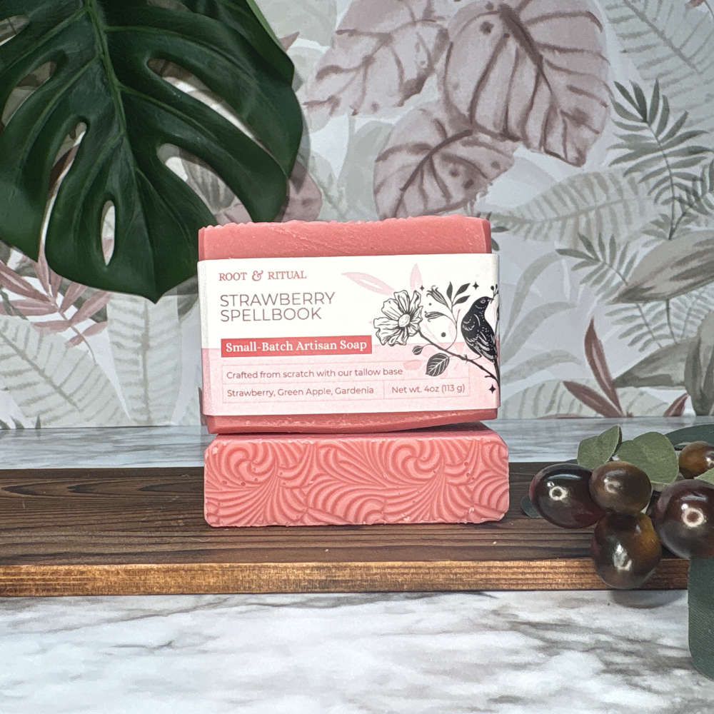Strawberry Spellbook Artisan Bar